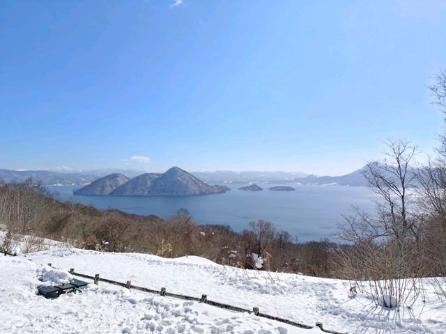 北海道景點｜海拔400公尺，居高臨下欣賞日本三大火山口湖—洞爺湖展望台