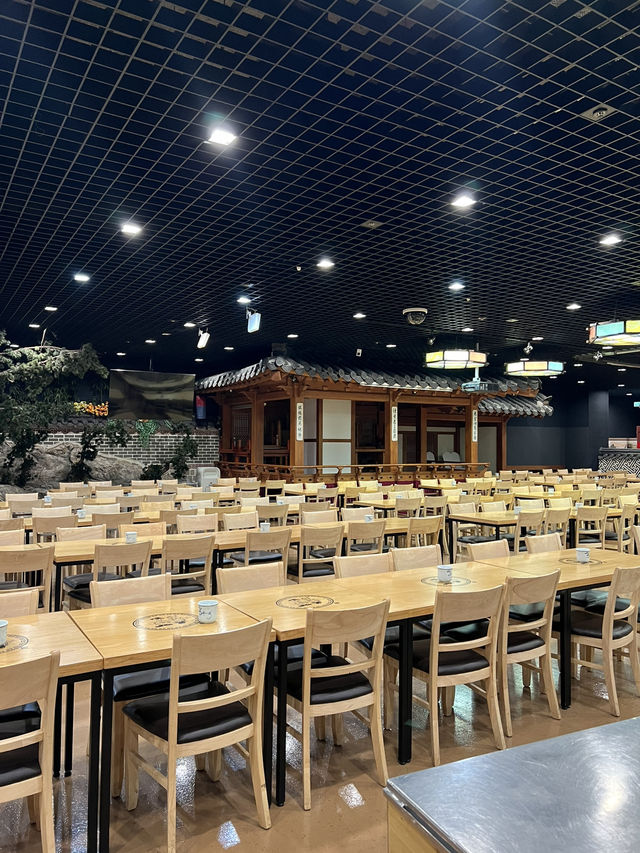 롯데월드 저자거리안의 풍경
