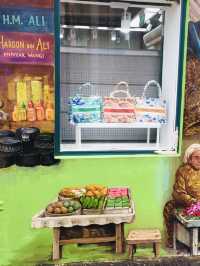 เสน่ห์ย่านKampong Glam ถนนMuscat Street Artต้องไป