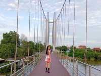 สะพานแขวนวัดใหญ่ สมุทรสงคราม