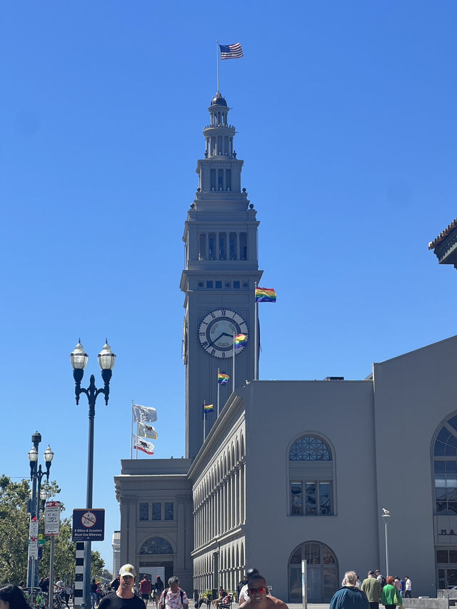 🏛️ Ferry Building + Bay Bridge – เดินช้าๆ ริมอ่าว