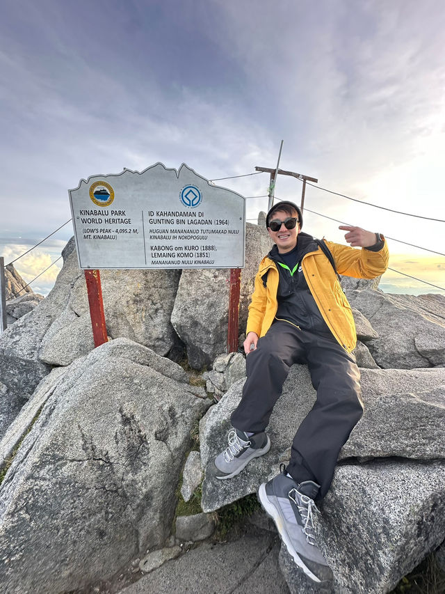 Conquered the majestic Mount Kota Kinabalu — 4,095m closer to the clouds, and countless memories ric Conquered the majestic Mount Kota Kinabalu — 4,095m closer to the clouds, and countless memories ric