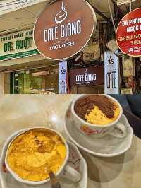 กาแฟไข่ที่ห้ามพลาดในฮานอย Cafe Giảng