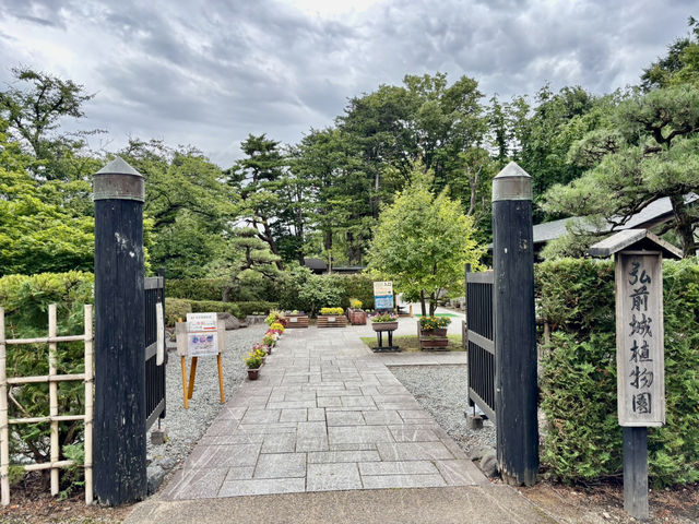 弘前城植物園🌺 四季花卉繽紛的秘境花園