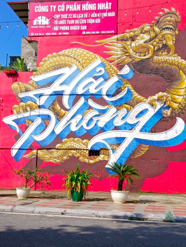 Hai Phong Graffiti check in