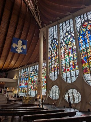 Church of Saint Joan of Arc in Rouen, France