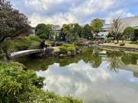 Tranquil Beauty of Former Yasuda Garden in Autumn