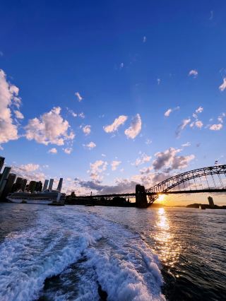 🌅⛴️ 我最棒的雪梨日落時刻！