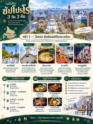 삿포로 3박 2일 여행 코스 ✨