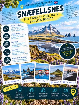 🇮🇸 冰島斯奈菲爾斯內斯半島：一條讓我看到冰島另一面的公路