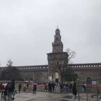 14th century castello in Milan 
