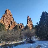 Park with unique rock formations and shapes