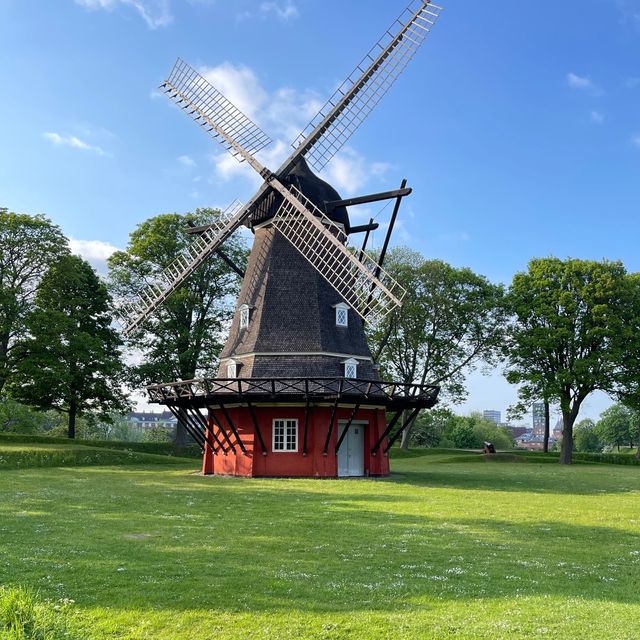  "Kastellet" Beautiful windmill 🇩🇰 