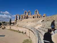 The third biggest roman arena with 35000 seats. 