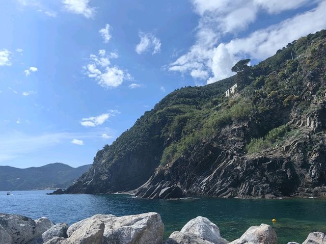 意大利五漁村～Vernazza休憩一下