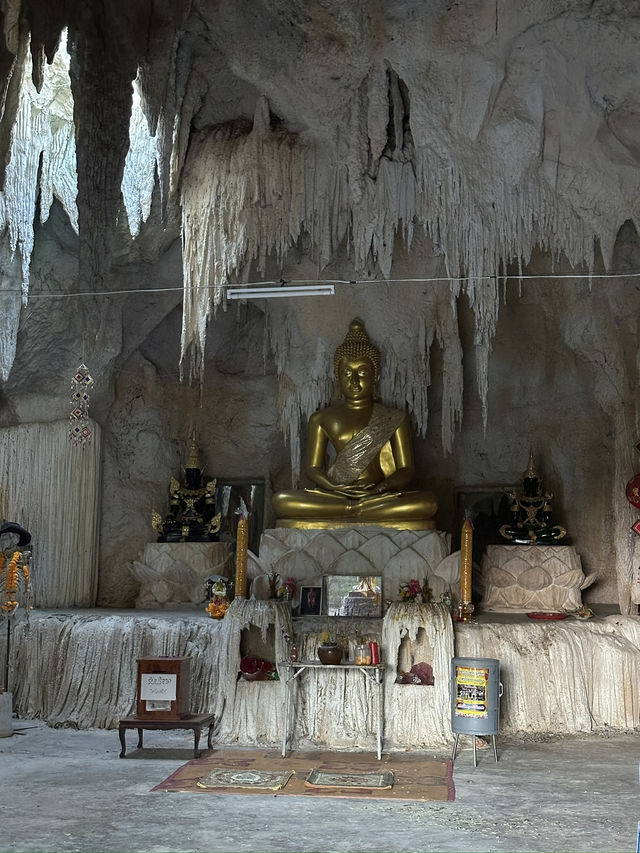 Surreal cave temple experience