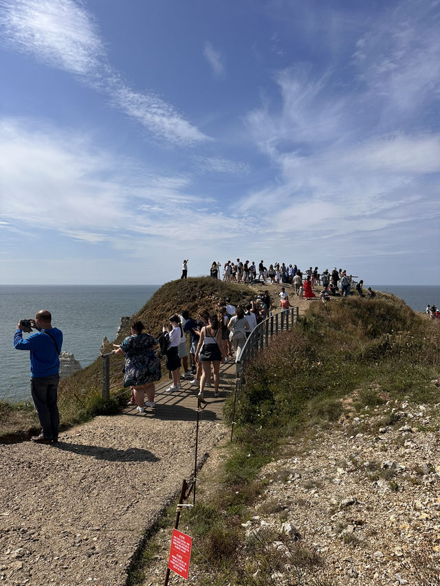 Stunning coast of Normandy 