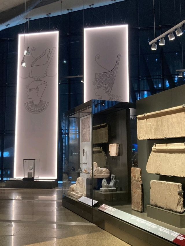 📍 Grand Egyptian Museum (GEM) in Cairo