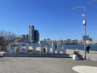 Gdynia is located on the Baltic coast of northern Poland, alongside Gdańsk and Sopot.