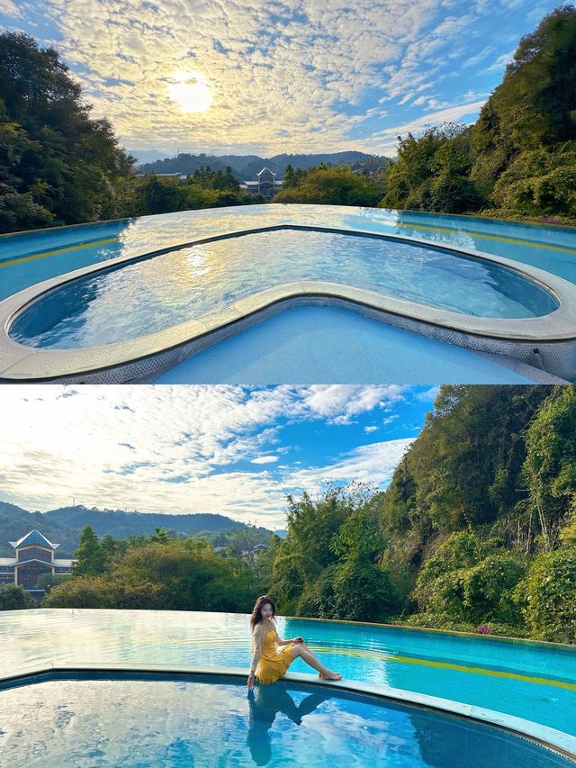 惠州龍門地派溫泉森林度假區冬日泡湯
