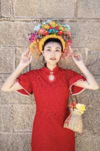 頭戴簪花，幸福一生｜去泉州蠔埔村做一次蠔埔女