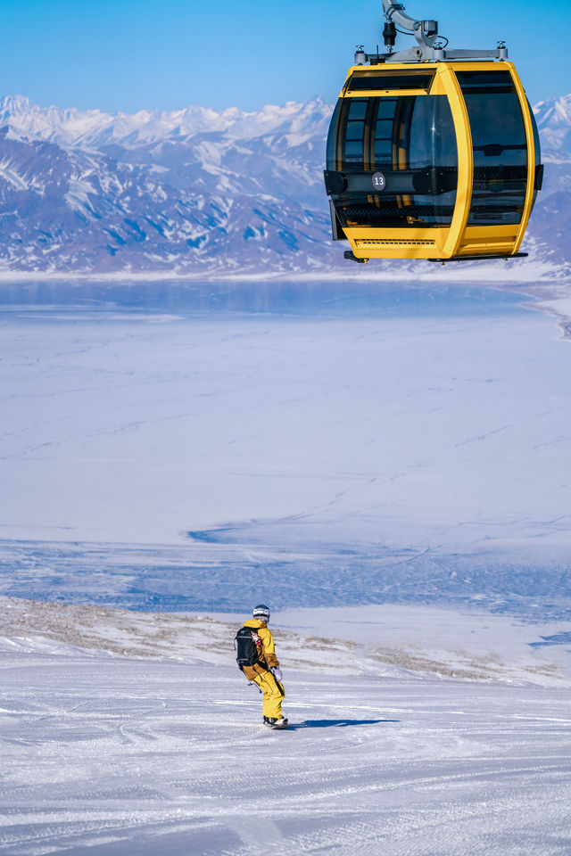 賽湖藍冰季能和羚羊一起滑雪的雪場誰懂啊