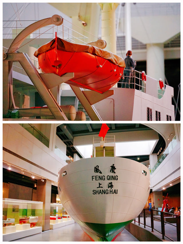 中國航海博物館-船舶館｜欣賞船模、收穫船舶知識、當一回船長