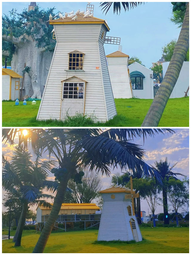 攬月灣唐山人自己的小三亞•週末 看海地