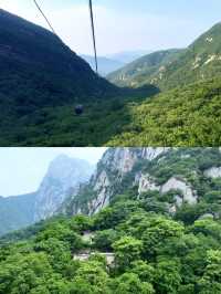 河南夏日遊，登嵩山，遊少林寺