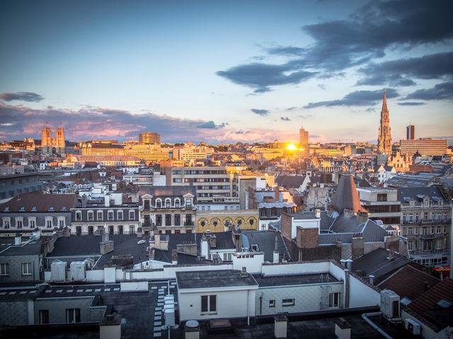 Where to See The Brussel’s Sunset!