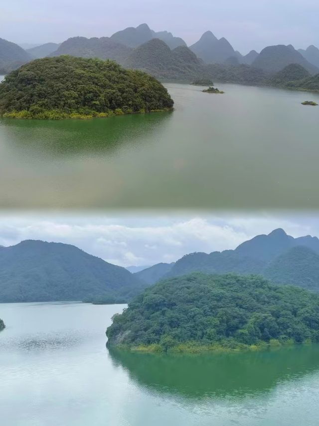 廣東的"世外桃源"——桃花湖。