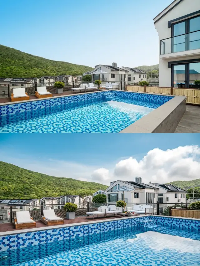 Zhujiajian Seablue Seaview Garden Villa is a dreamy and cozy home by the sea.