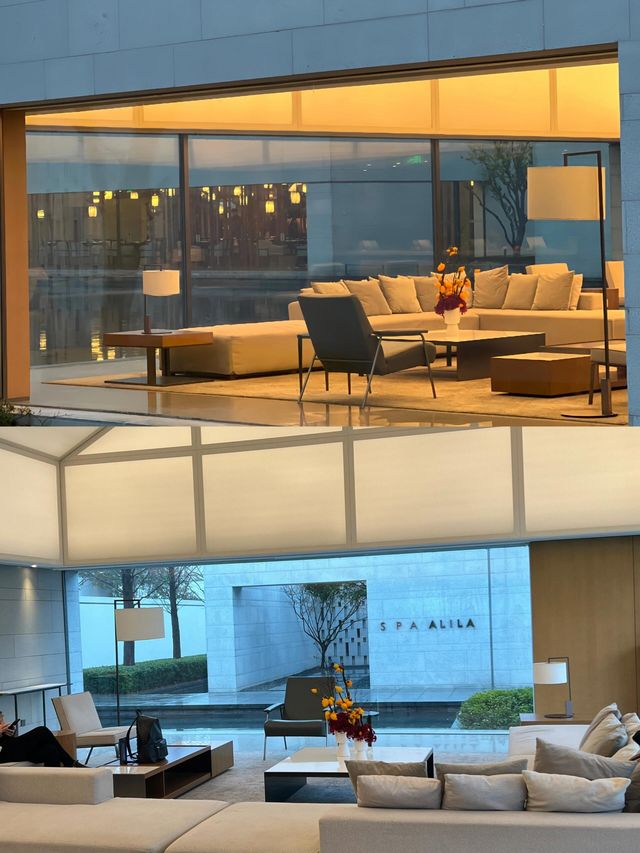 烏鎮阿麗拉酒店夜景超級漂亮！。