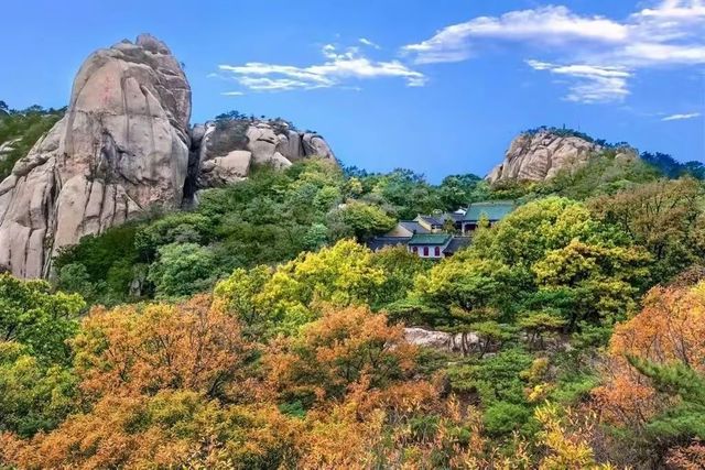 邂逅五蓮山旅遊風景區賞秋日美景。