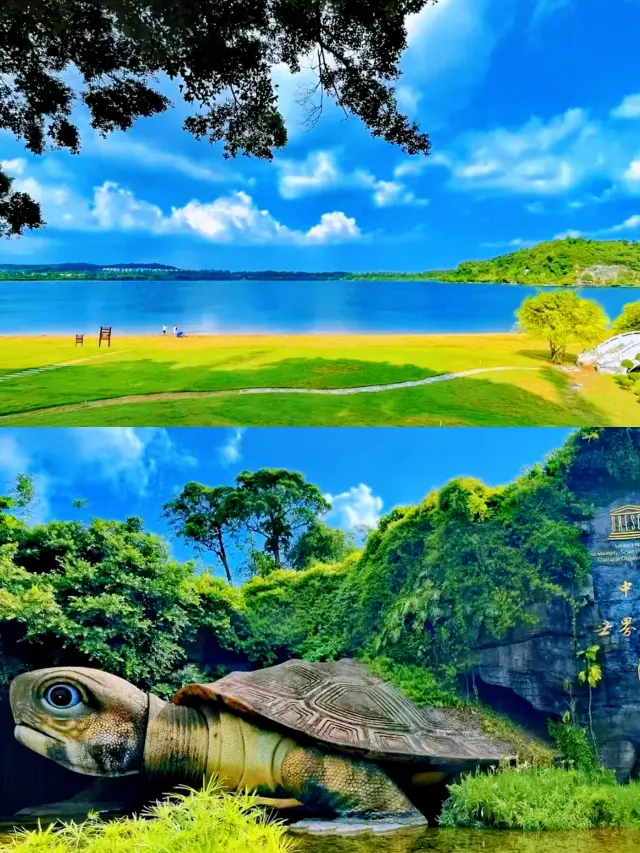 探秘湛江湖光岩：大自然的調色板。