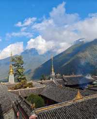 一座因為靈驗而聲名大噪的寺廟靈山寺。