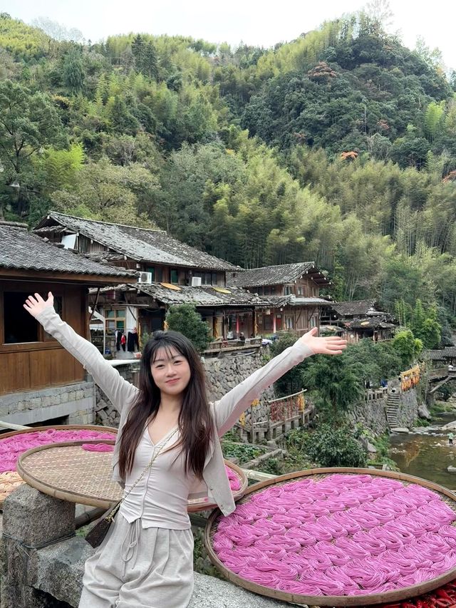 溫州「小婺源」，人生建議看一次曬秋吧