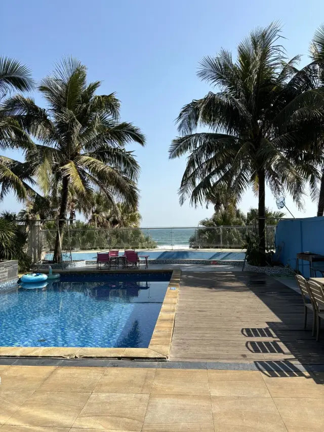 더블 문 베이 해변 바로 앞 별장, 가성비 최고