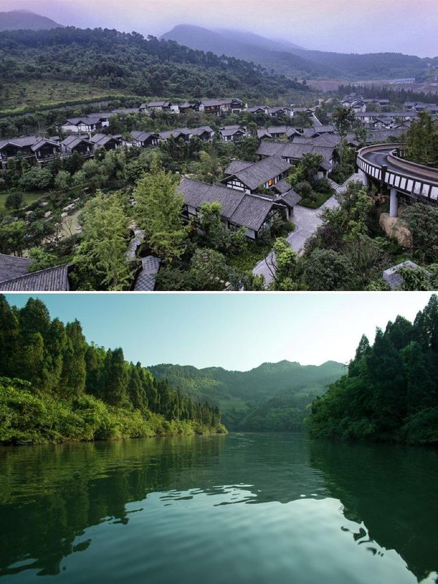 北碚悅榕莊隱秘溫泉度假天堂！
