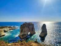 Sunset at Raouche Rocks: A Breathtaking Beirut Experience 🌅