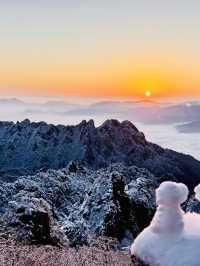 Huangshan Mountain, a natural wonder in Anhui, China