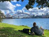 Harbour View Lawn  in front of the Opera House 