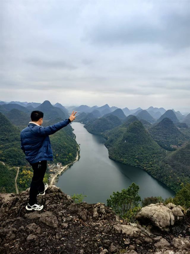 黃果樹附近的免費景點—萬峰之巔