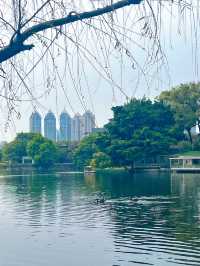 東山湖公園嘅中式美學