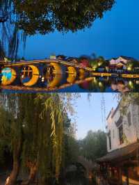 邂逅台兒莊古城，情迷湖光月色觀景客棧