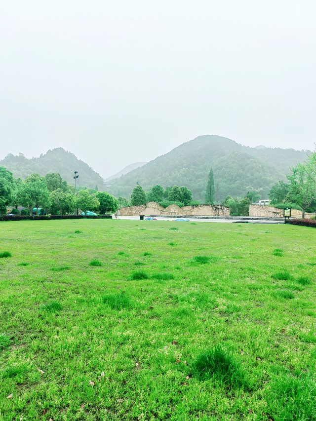 建德子胥公園，充滿江南風情嘅水墨畫