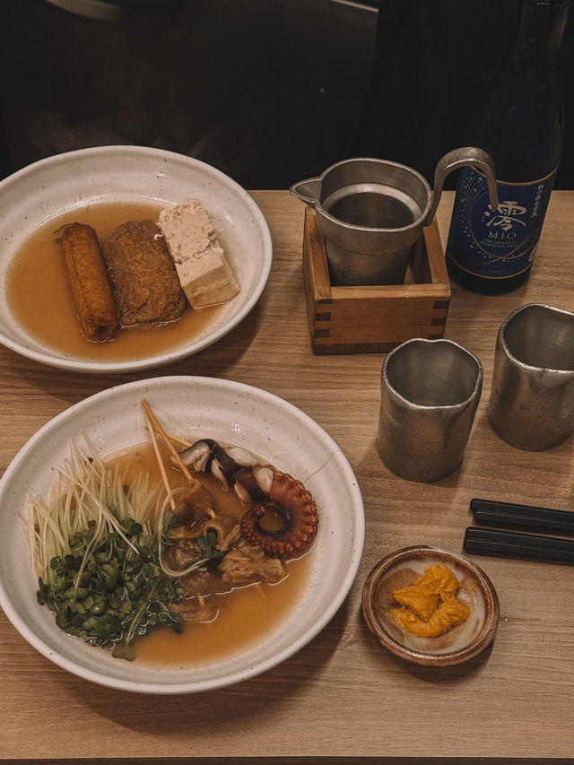 大阪深夜治愈系神店！本地人搶著吃的關東煮✨