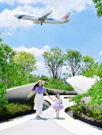 機場旁的寶藏地，讓「飛機控」女兒樂瘋啦