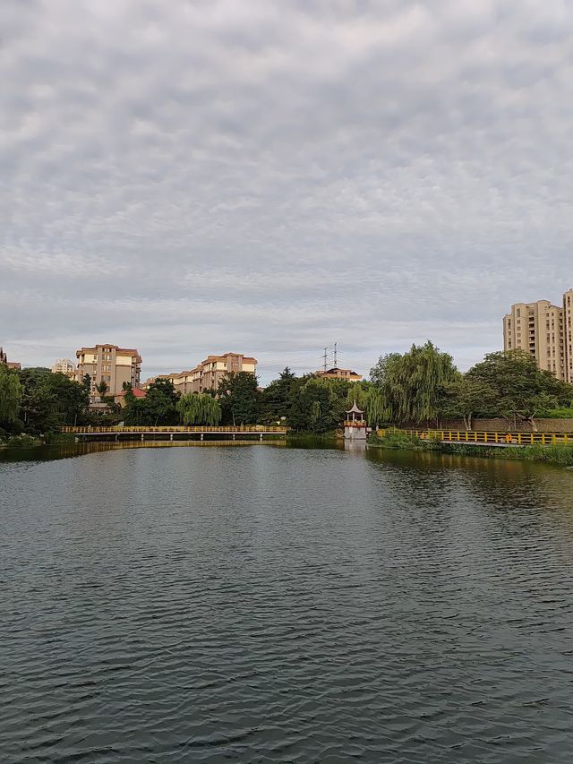 閒遊板橋坊河之三湖公園