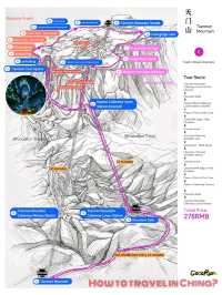 The Most Detailed Map Guide to Zhangjiajie (Part 2)